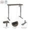 Bestar Bestar Upstand 24” x 48” Standing Desk in bark grey 175859-000047 - alternate 4